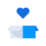 icono caja corazón